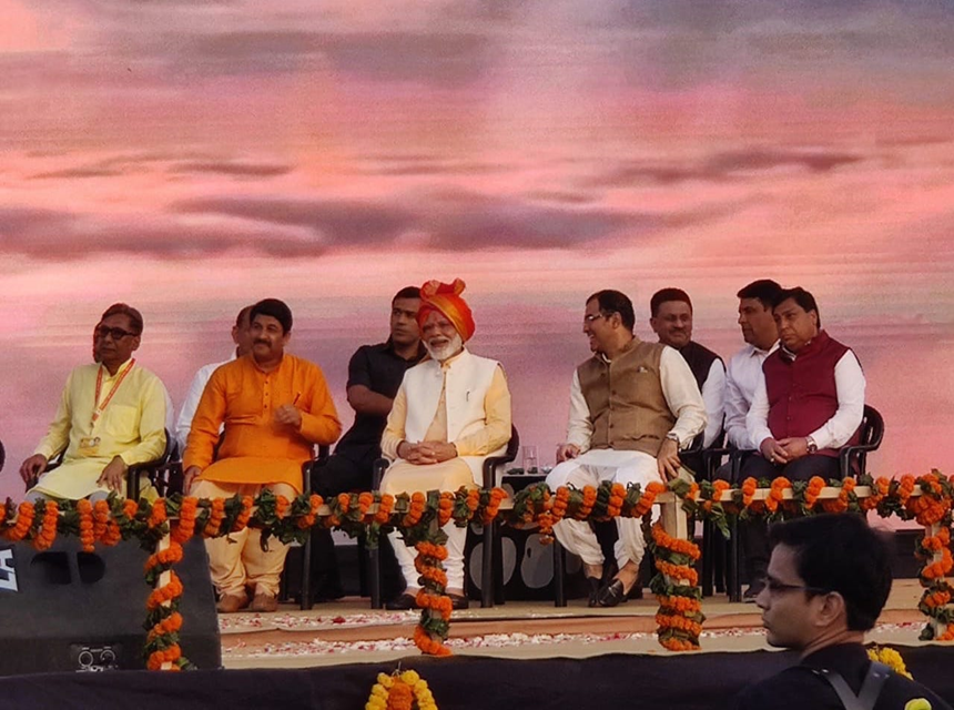 Dussehra evening... Meeting with PM